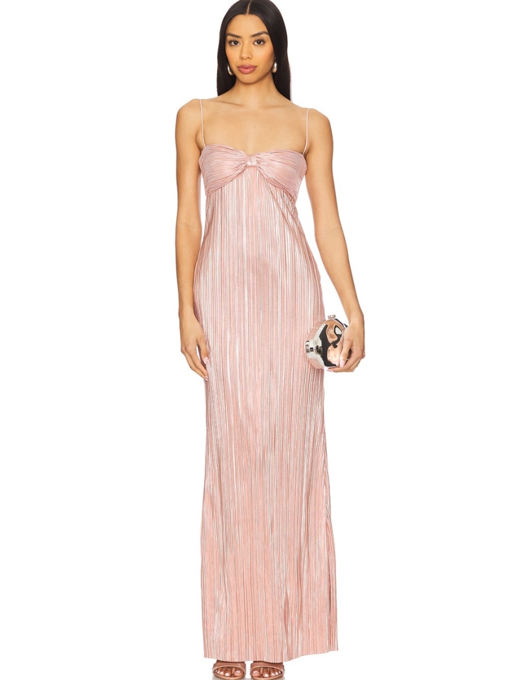 Lovers and Friends Mya Gown in Light Pink